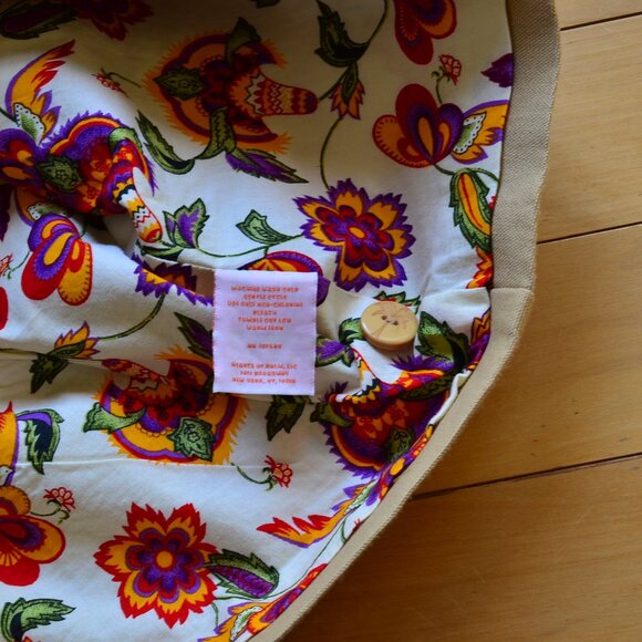 HEARTS OF PALM Size 6 Brown Island Tropical Lined Cotton Blazer Jacket NWT - Picture 9 of 12